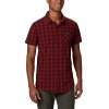 Koszula męska Columbia TRIPLE CANYON SS Shirt - Mountain Red Mini Tonal Plaid