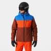 Kurtka narciarska ocieplana męska Helly Hansen GRAVITY Jacket-Iron Oxide