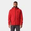 Kurtka żeglarska męska Helly Hansen HP RACING HOODED JACKET-Alert Red