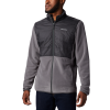 Men's Columbia Basin Butte M Fleece Full Zip-City Grey Shark