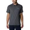 Men's Columbia TECH TRAIL Polo-Shark Heather