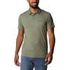 Men's Columbia TECH TRAIL Polo-Stone Green Heather