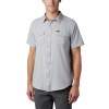 Men's Columbia Utilizer Solid S/S Shirt - Safari