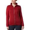 Women's Columbia Roffe Ridge Full Zip Fleece-Beet